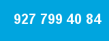 927 799 40 84 927 799 40 84